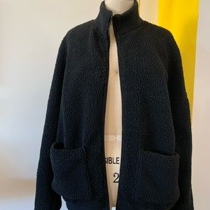 ALALA reversible teddy bear jacket